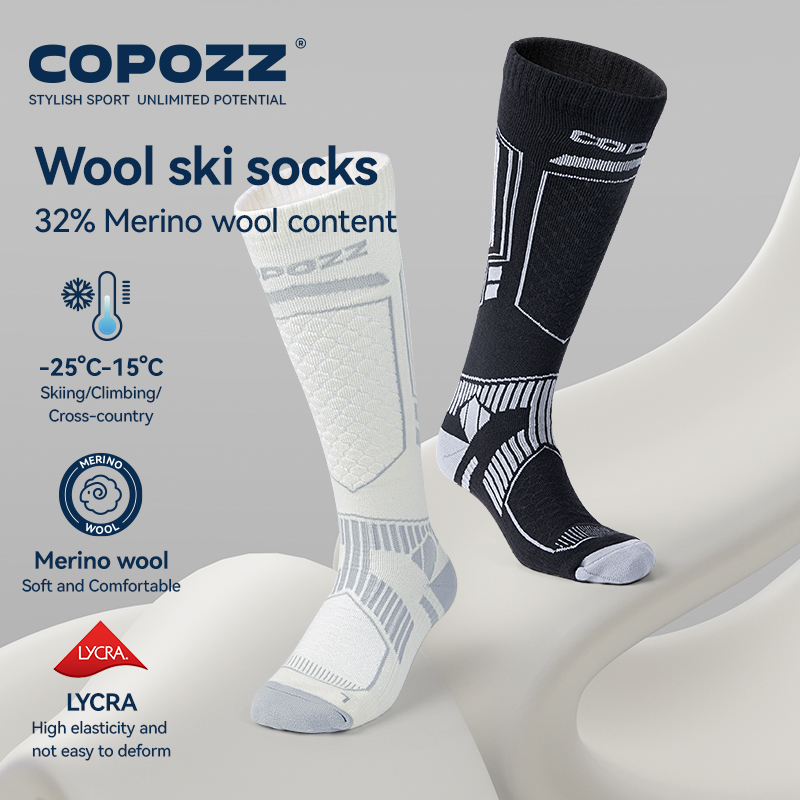 Thermal Sock Wool - COPOZZ 새로운 겨울 스키 양말 남성