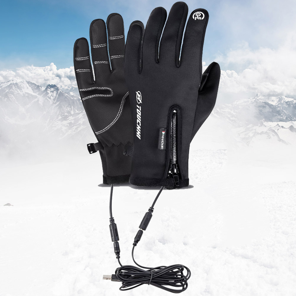 Hand Warmer Electric - USB 터치 스크린 온열 장갑, 따뜻한