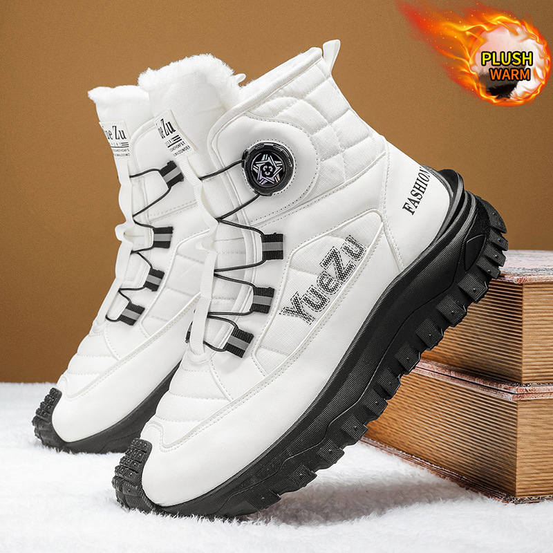 Waterproof Winter Boot - 큰 사이즈 남성용 겨울 스노우 부츠