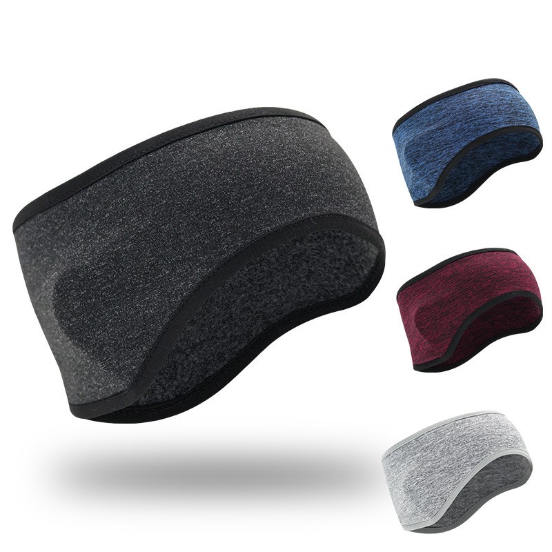 Winter Headband Fleece - 남녀공용 겨울 스포츠 스웨트밴드 따뜻한 헤드밴드,