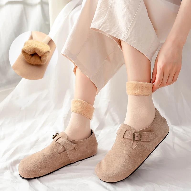여성용 보온 스노우 양말 가을 겨울 두꺼운 따뜻한 짧은 - Thermal Sock Wool 리뷰 및 가격