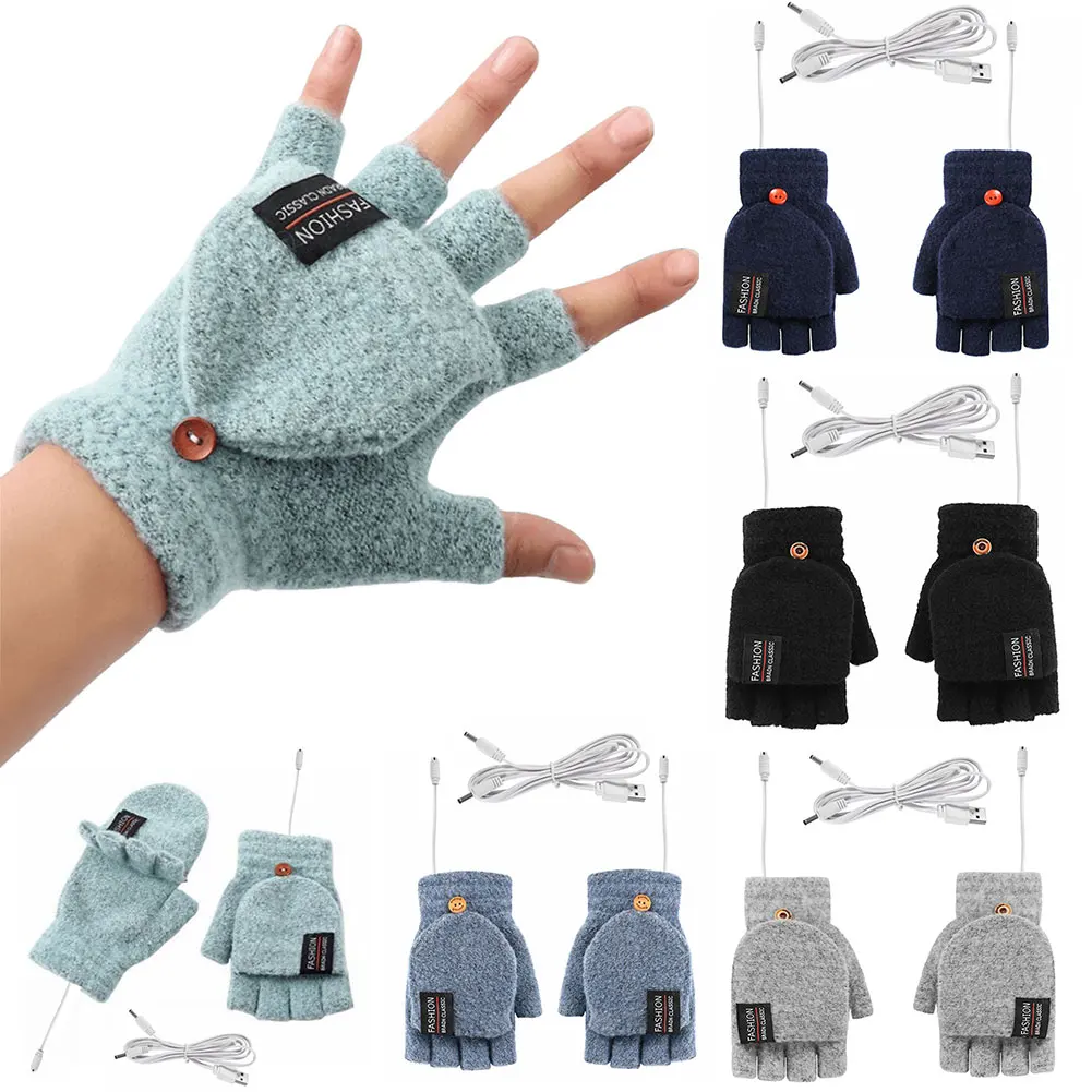 USB 전기 가열 장갑 겨울 야외용 열 터치스크린 풀/ - Hand Warmer Electric 리뷰 및 가격