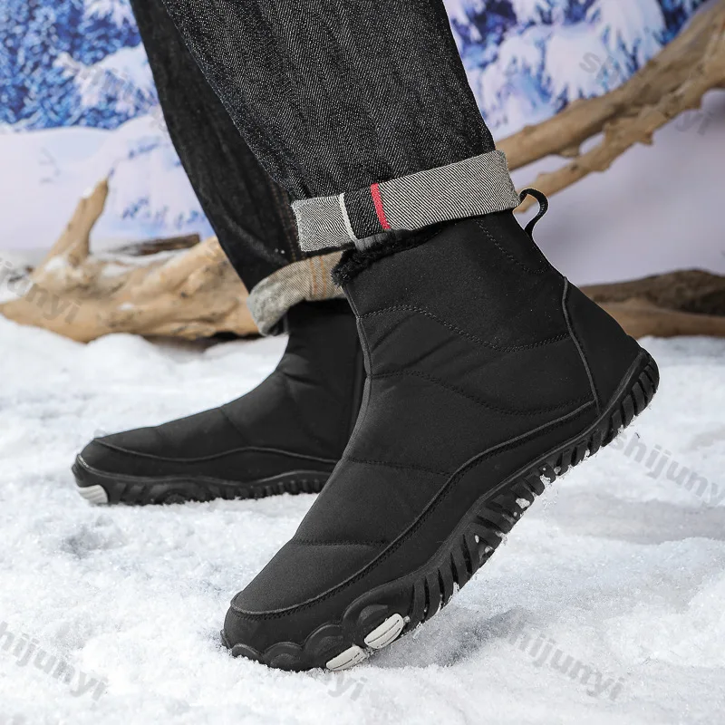 남성용 겨울 방수 봉제 스노우 부츠, 따뜻한 두꺼운 밑 - Waterproof Winter Boot 리뷰 및 가격