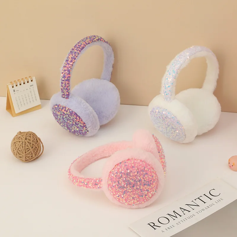 여성용 귀마개 한국어 반짝이 도파민 카와이 다용도 플러 - Earmuffs Foldable 리뷰 및 가격