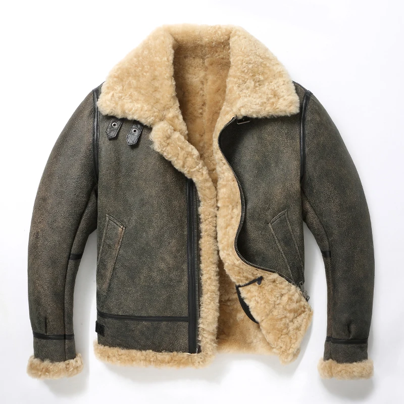 두꺼운 양모 천연 생태 모피 재킷, 남성용 따뜻한 천연 - Down Jacket Packable 리뷰 및 가격