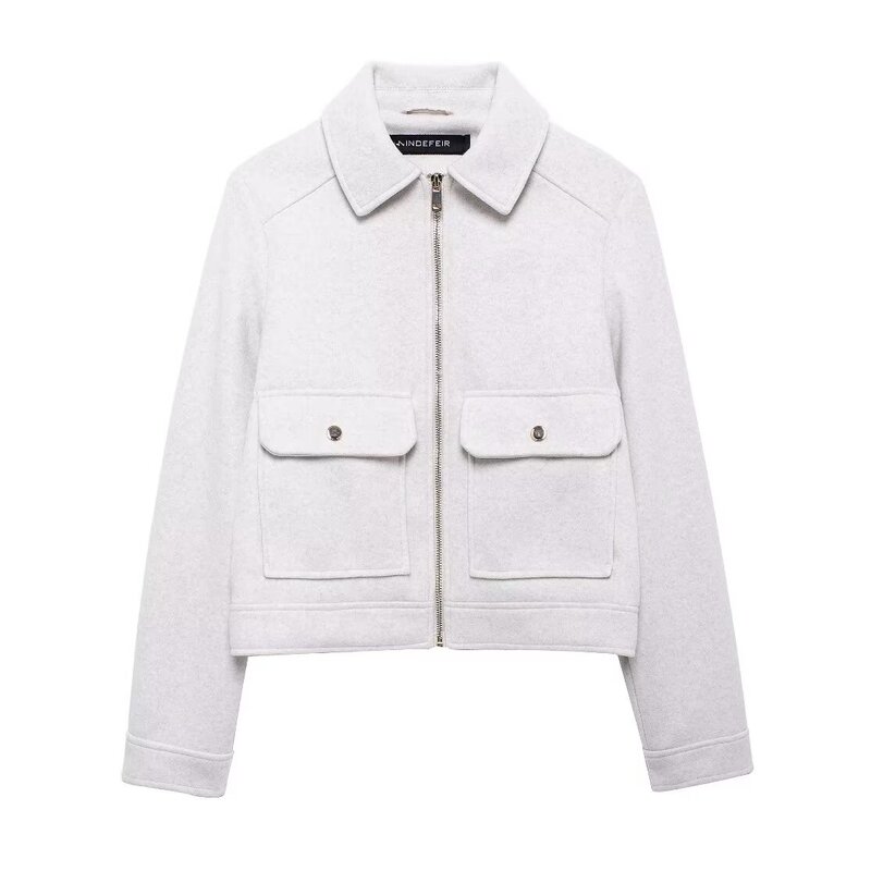 2024년 가을 여성용 소프트 재킷 코트 디자인 지퍼  - Down Jacket Packable 리뷰 및 가격