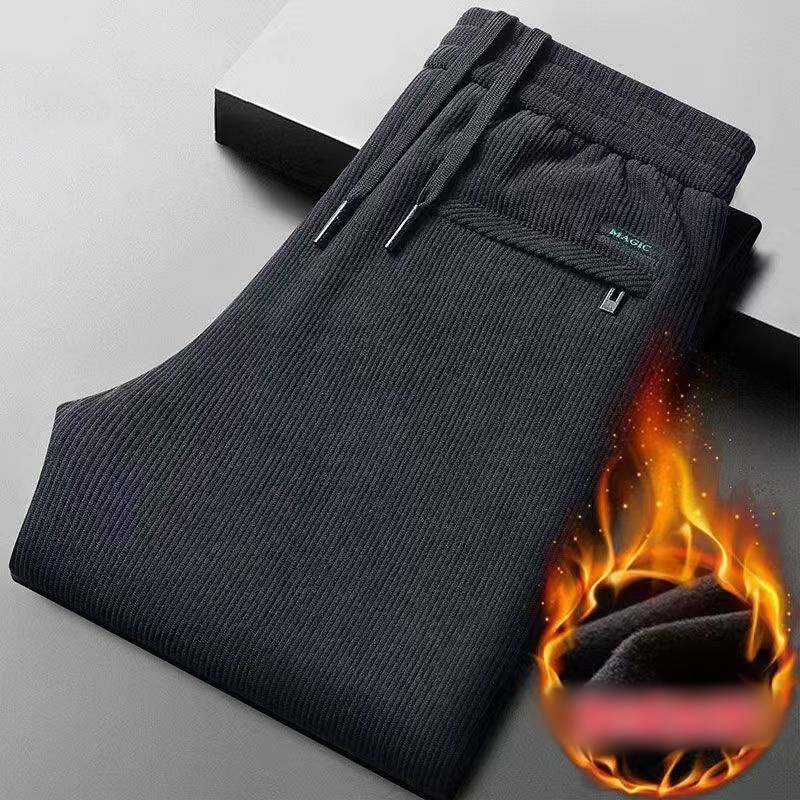 블랙 그레이 남성용 코듀로이 및 벨벳 캐주얼 팬츠, 드 - Corduroy Pant Warm 리뷰 및 가격