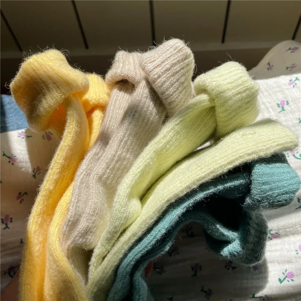 여성용 두꺼운 따뜻한 긴 양모 양말, 일본 귀여운 캐시 - Thermal Sock Wool 리뷰 및 가격