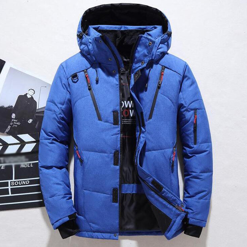 다운 재킷 남성 겨울 남성 화이트 오리 다운 재킷 후드 - Down Jacket Packable 리뷰 및 가격