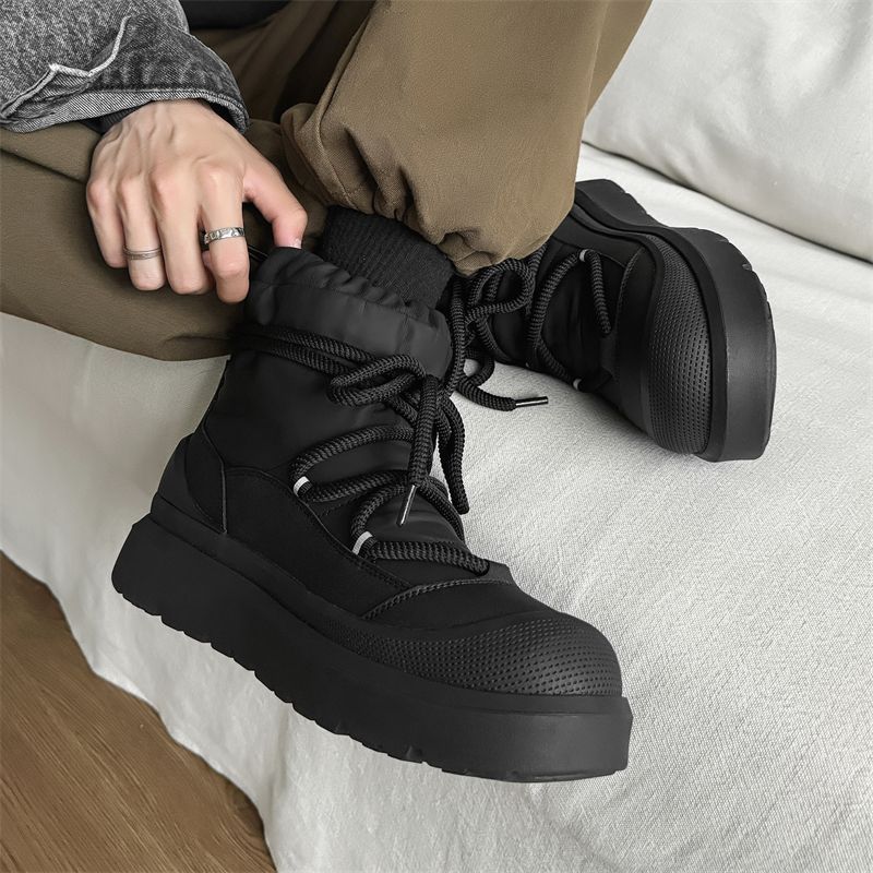 디자이너 신상 남성용 스노우 부츠 겨울용 하이탑 앵클  - Waterproof Winter Boot 리뷰 및 가격