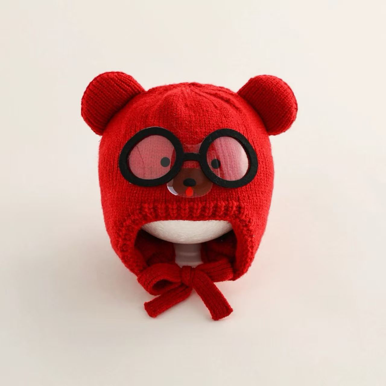겨울 따뜻한 아기 비니 모자 만화 귀여운 모직 니트 귀 - Knit Beanie Hat Warm 리뷰 및 가격