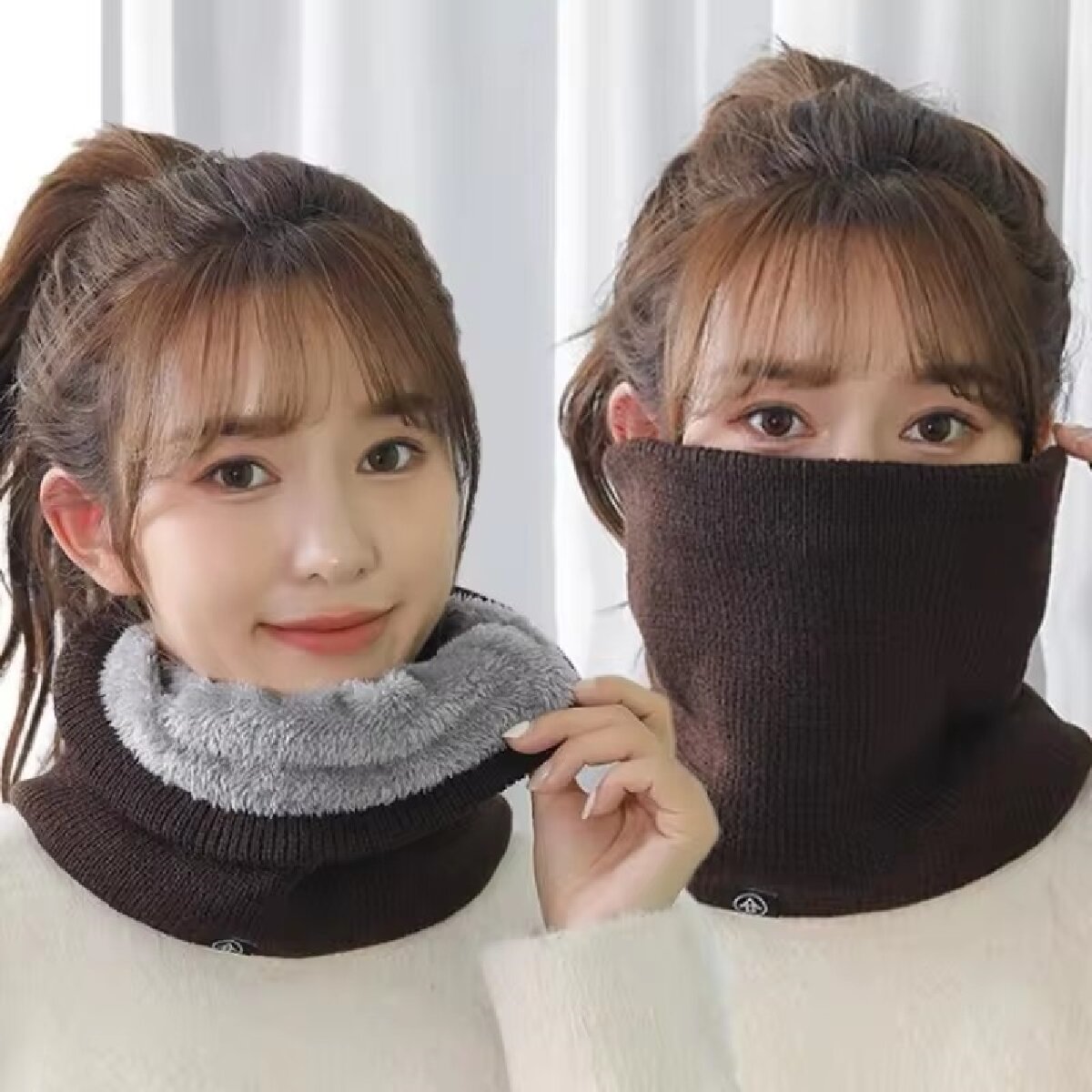 솔리드 겨울 플러시 머플러 여성용 모직 뜨개질 양털 반 - Winter Headband Fleece 리뷰 및 가격