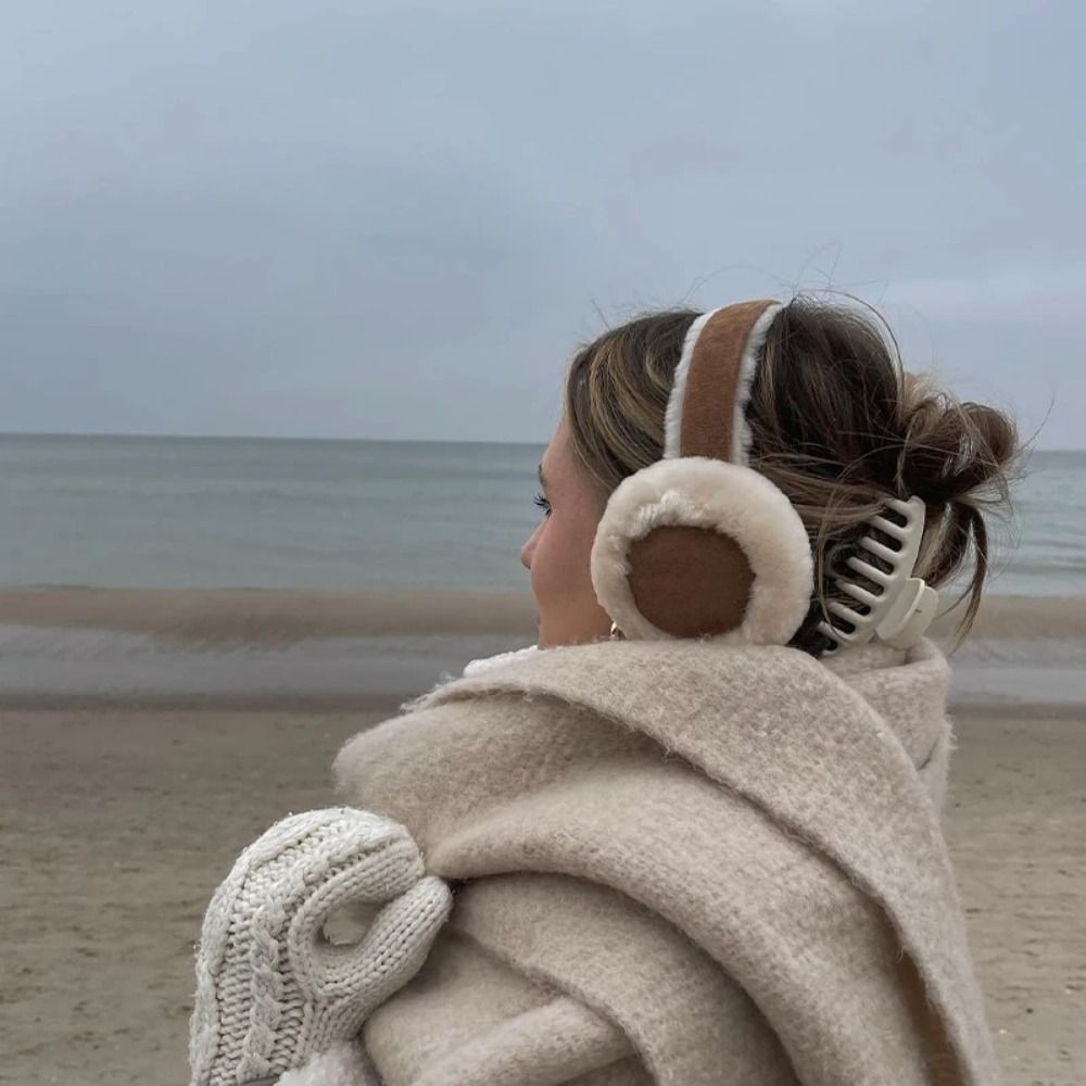 여성용 플러시 이어 머프 워머 접이식 이어 커버, 따뜻 - Earmuffs Foldable 리뷰 및 가격