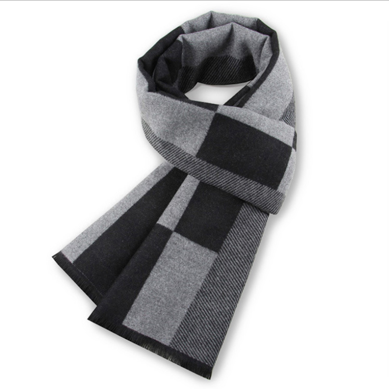 남성용 겨울 캐시미어 숄, 명품 브랜드 스카프, 부드럽 - Wool Scarf Men 리뷰 및 가격
